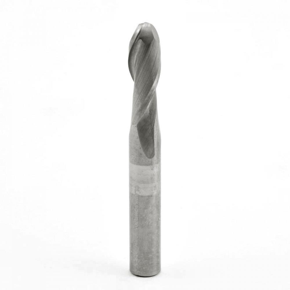 1/8 X 1/8 2 FLUTE SOLID CARBIDE LONG SERIES BALL END MILL