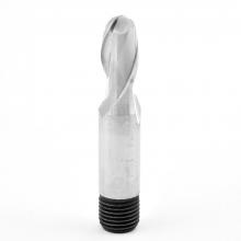 Clarkson-Osborn Tools Ltd. MC08800 - 30MM X 25MM 2 FLUTE HSS BALL END LONG SERIES THREADED SHANK SLOT DRILL