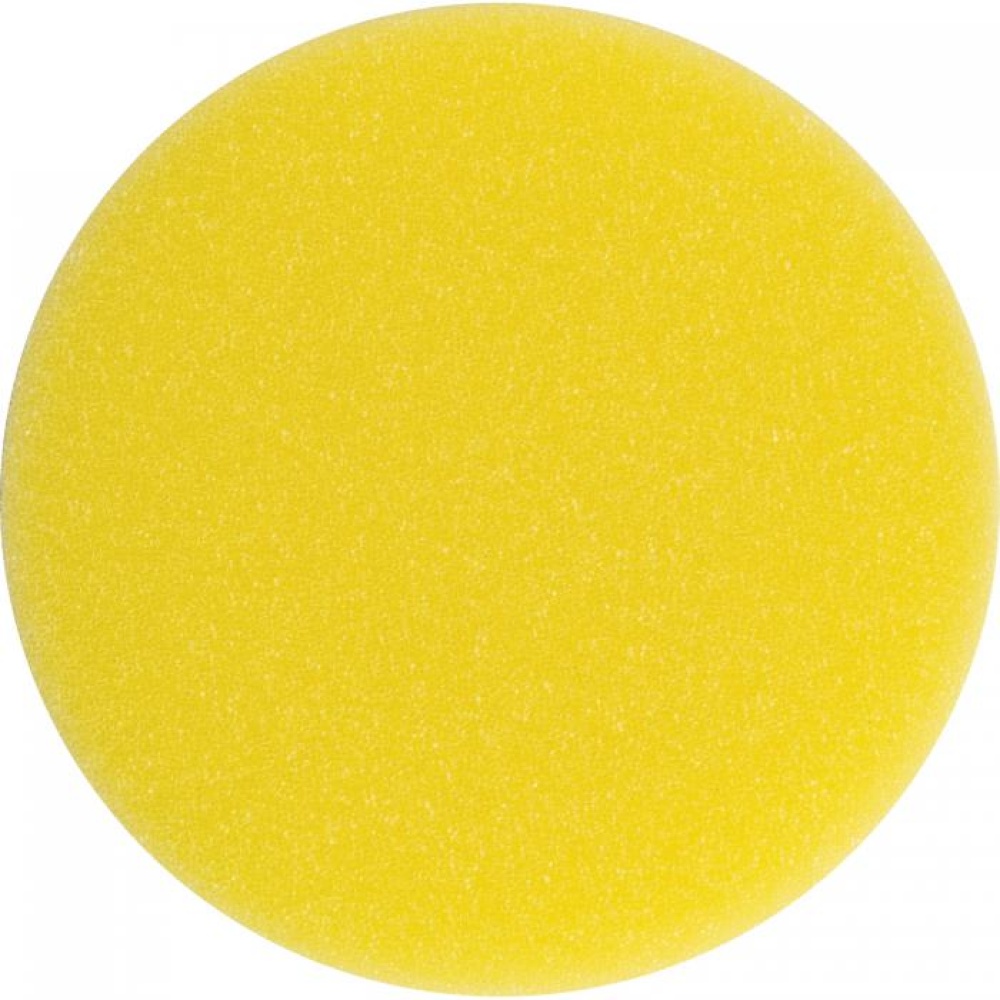 SPONGE PAD 80 (DIA.75MM), YELLOW