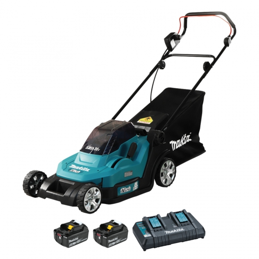 36V(18Vx2) LXT 17&#34; Lawn Mower, 5.0Ah x2Kit