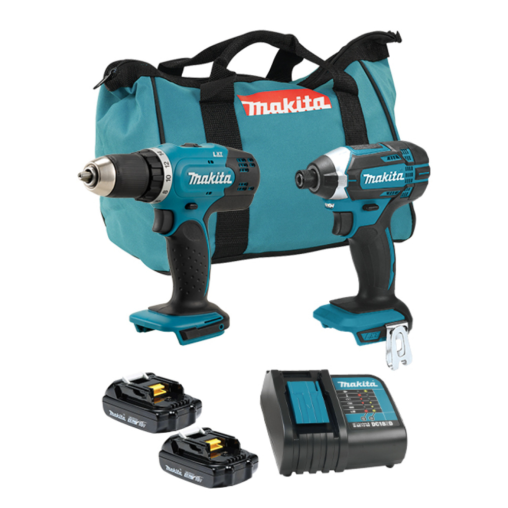 18V LXT 2 Tool Combo Kit, Compact x2