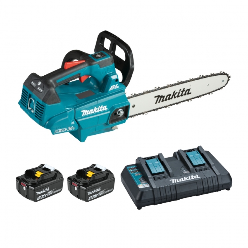 36V(18Vx2) LXT Brushless 14&#34; Top Handle Chainsaw, 5.0Ah x2Kit