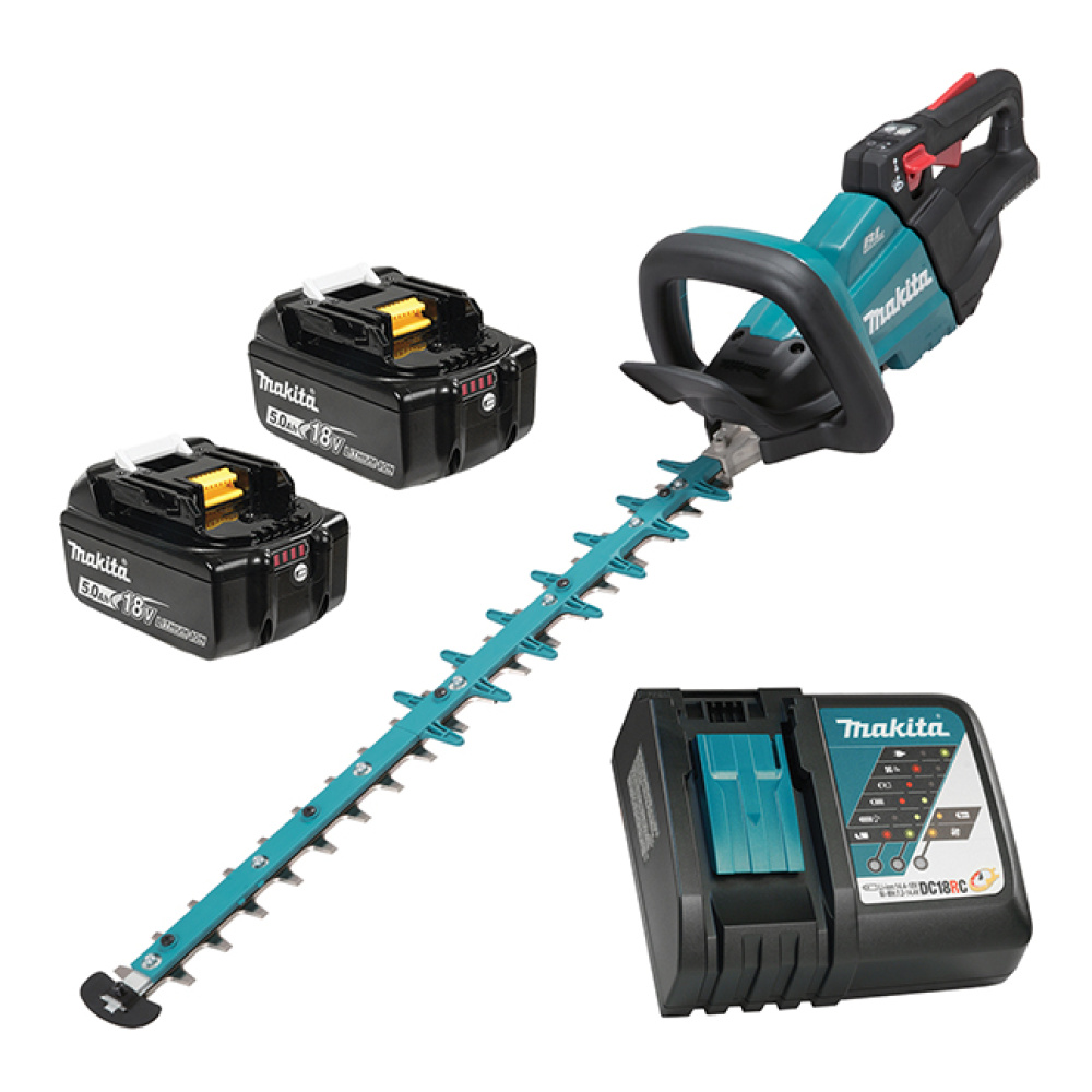 18V LXT Brushless 24&#34; Hedge Trimmer, 5.0Ah x2Kit