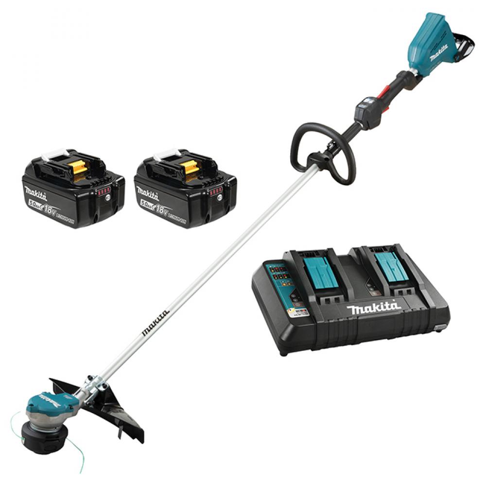 36V(18Vx2) LXT Brushless 15&#34; Line Trimmer, 5.0Ah x2Kit