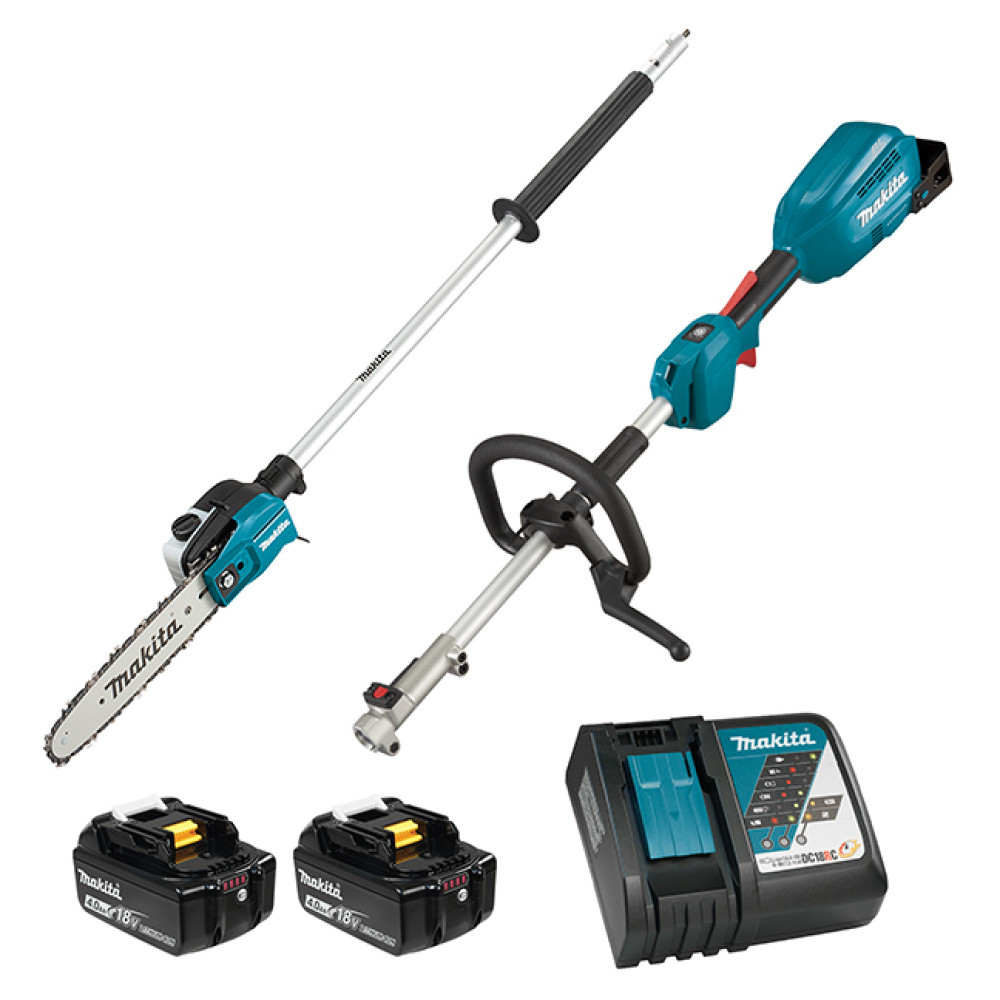 18V LXT Brushless Split Shaft Power Unit w/EY402MP, 4.0Ah x2Kit