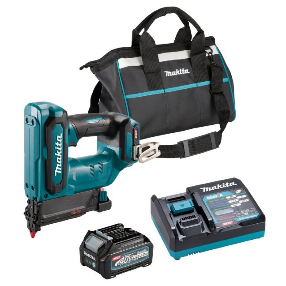 40Vmax XGT Brushless 1-3/8&#34; 23 ga Pin Nailer, 2.0Ah x1Kit