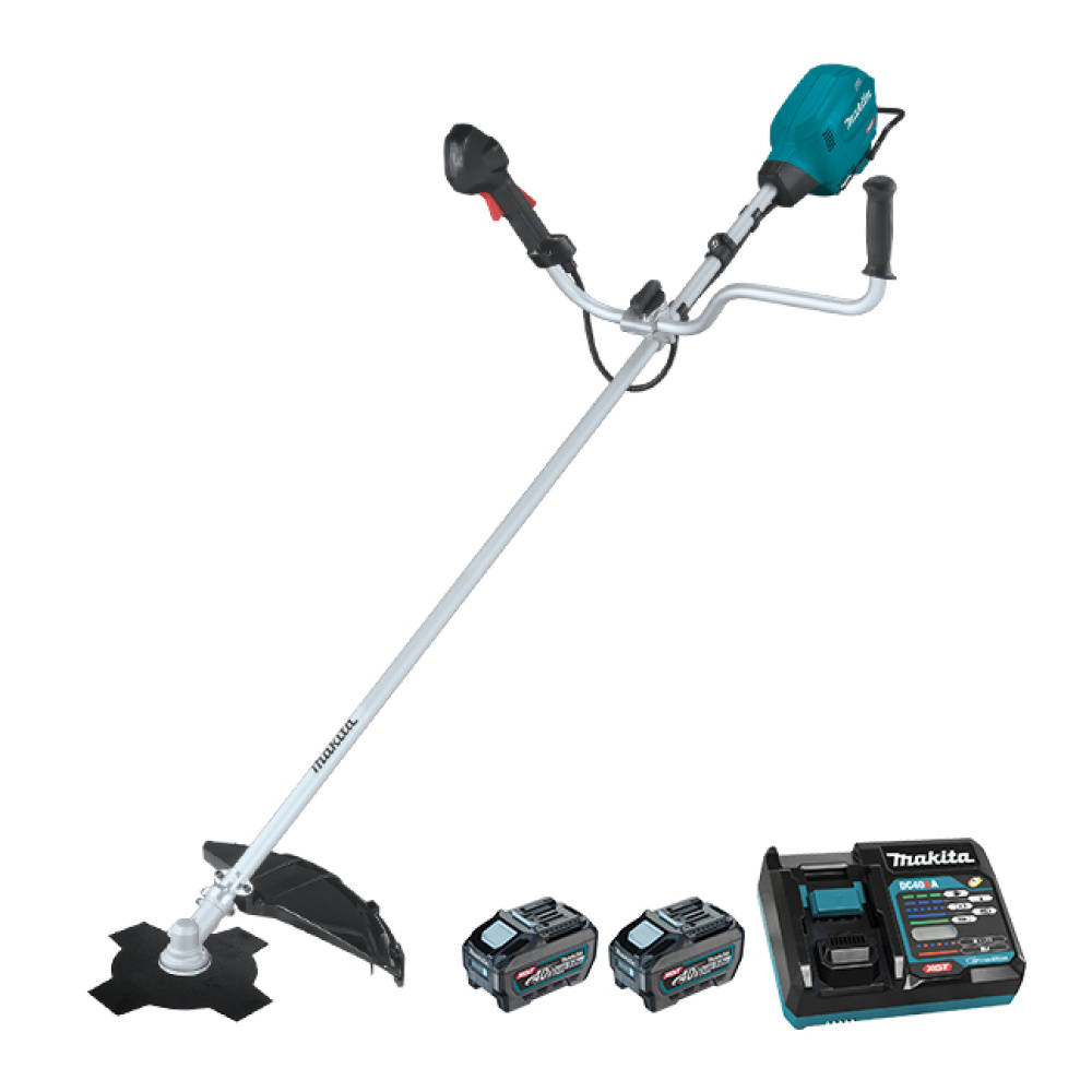40Vmax XGT Brushless 10&#34; Brush Cutter, 5.0Ah x2Kit