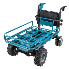 Makita DCU604Z - 36V(18Vx2) LXT Brushless Material Mover w/XL Flat Bed, Manual Dump, Tool Only