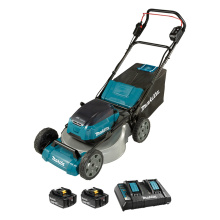 Makita DLM530PT2 - 36V(18Vx2) LXT Brushless 21" Lawn Mower, 5.0Ah x2Kit