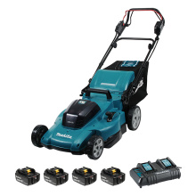 Makita DLM539CT4 - 36V(18Vx2) LXT 21" Self-Propelled Lawn Mower, 5.0Ah x4Kit