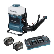 Makita PM001GL201 - 40Vmax XGT Brushless 15 L Backpack Mist Blower, 8.0Ah x2Kit