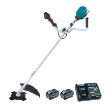Makita UR013GT201 - 40Vmax XGT Brushless 10" Brush Cutter, 5.0Ah x2Kit
