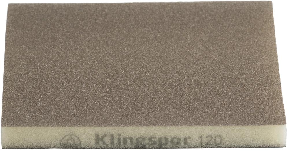 SW 501 abrasive sponge, Aluminium Oxide grain 220 4 x 5 x 1/2 Inch