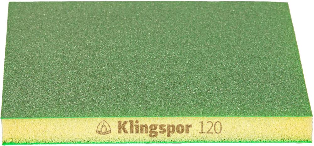 SW 501 TR abrasive sponge, Aluminium Oxide grain 120 4 x 5 x 1/2 Inch