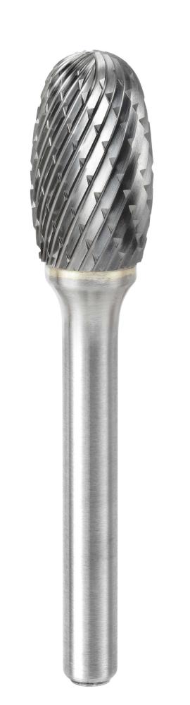 SE-DC carbide burrs, 3/8 x 5/8 x 1/4 Inch double serration
