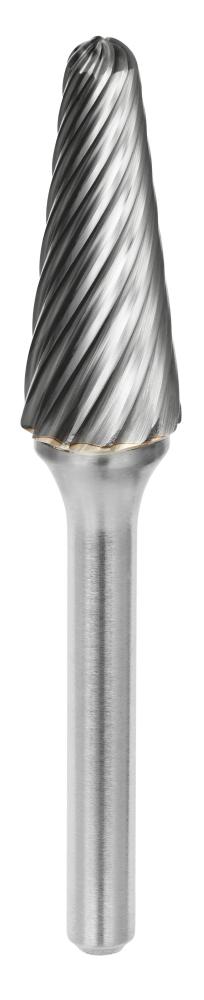 SL-INOX carbide burrs, 1/2 x 1-1/8 x 1/4 Inch double serration