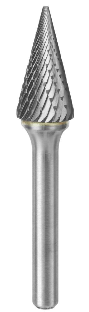 SM-DC carbide burrs, 3/8 x 5/8 x 1/4 Inch double serration
