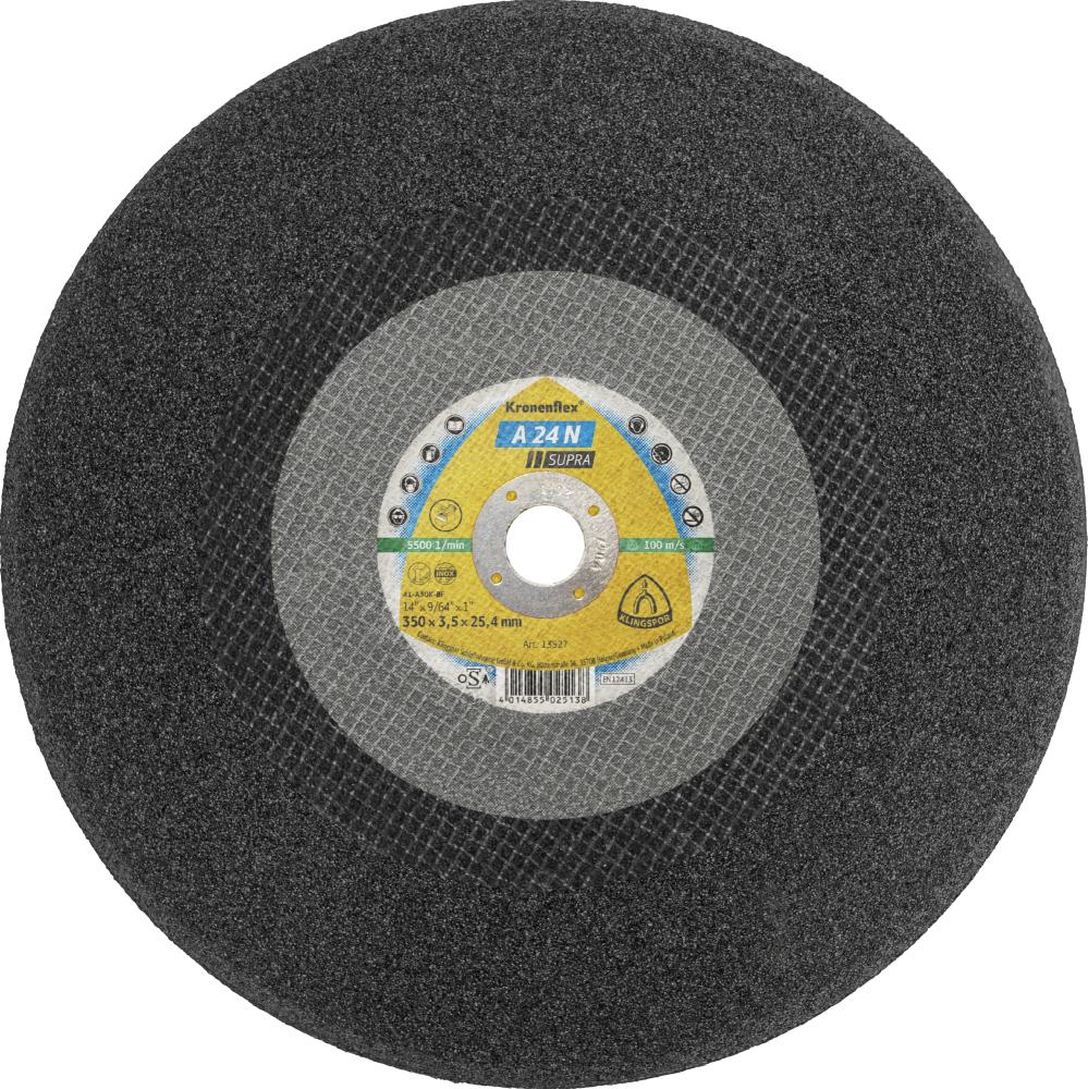 A 24 N large cutting-off wheels, 14 x 9/64 x 1 Inch flat