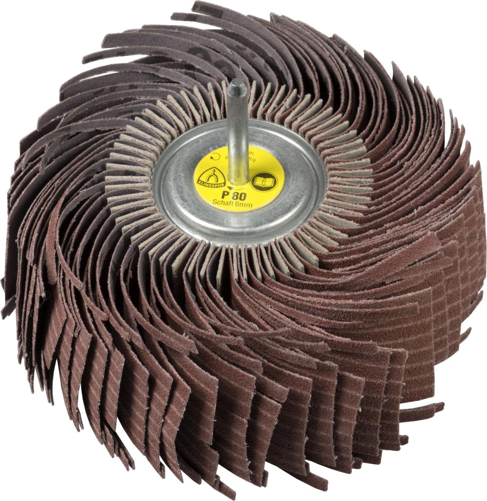 MM 630 abrasive mop wheels LS 309 JF, 7 x 2 x 1/4 Inch grain 180