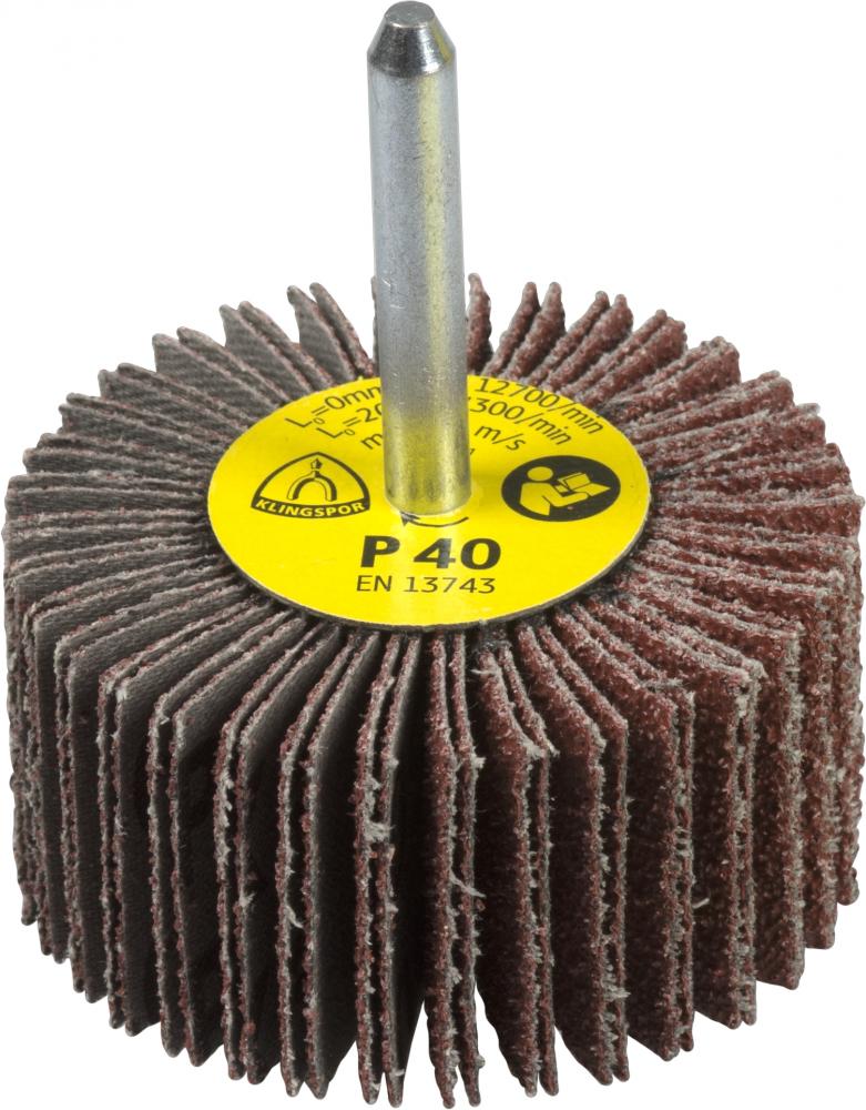 KM 613 small abrasive mops, 3/4 x 3/4 x 1/4 Inch grain 40