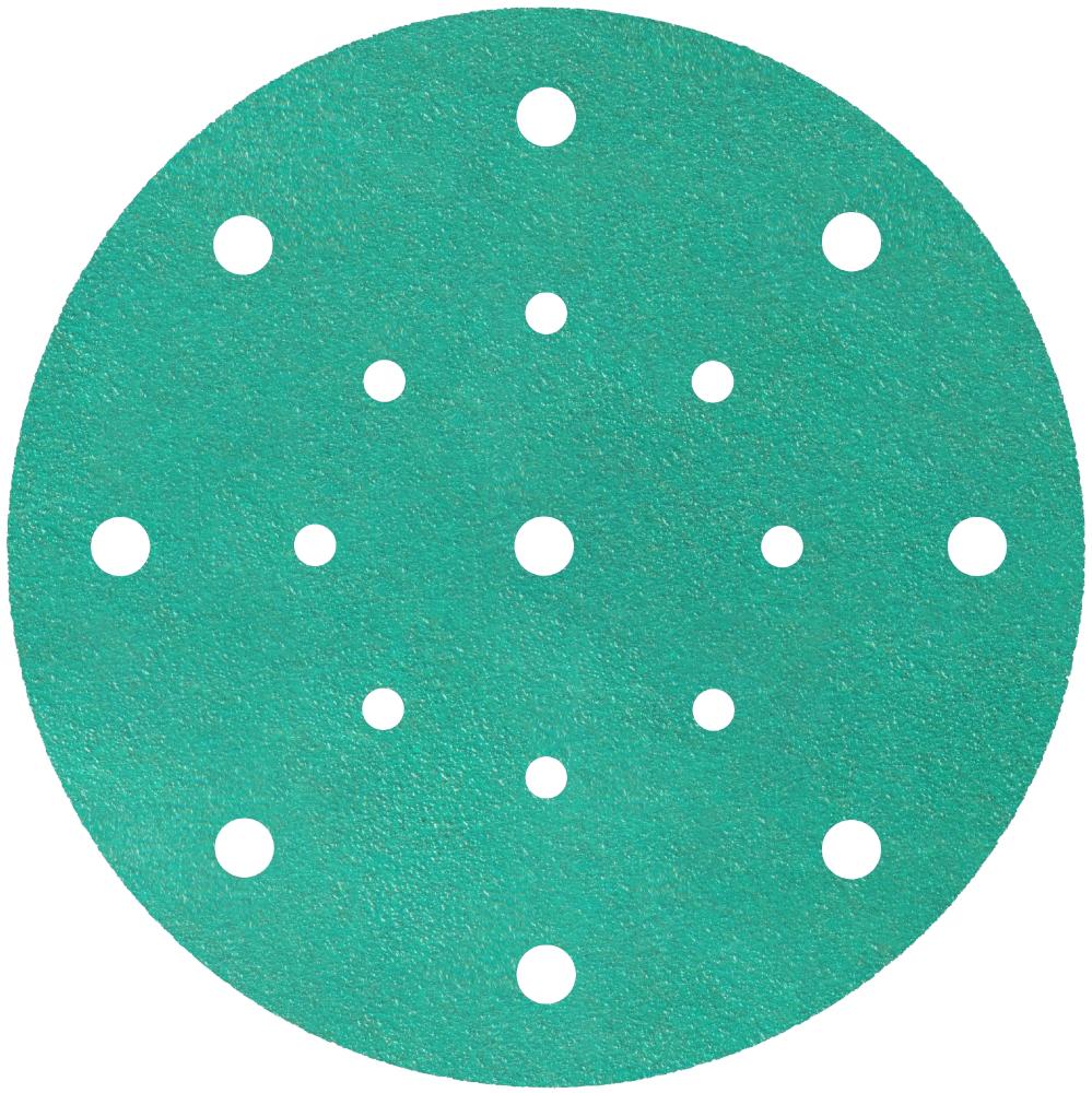FP 77 K discs self-fastening active coated, 6 Inch grain 1500 hole pattern GLS51