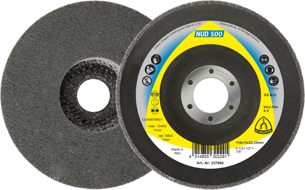 NUD 500 compact discs, 5 x 1/2 x 7/8 Inch very fine silicon carbide