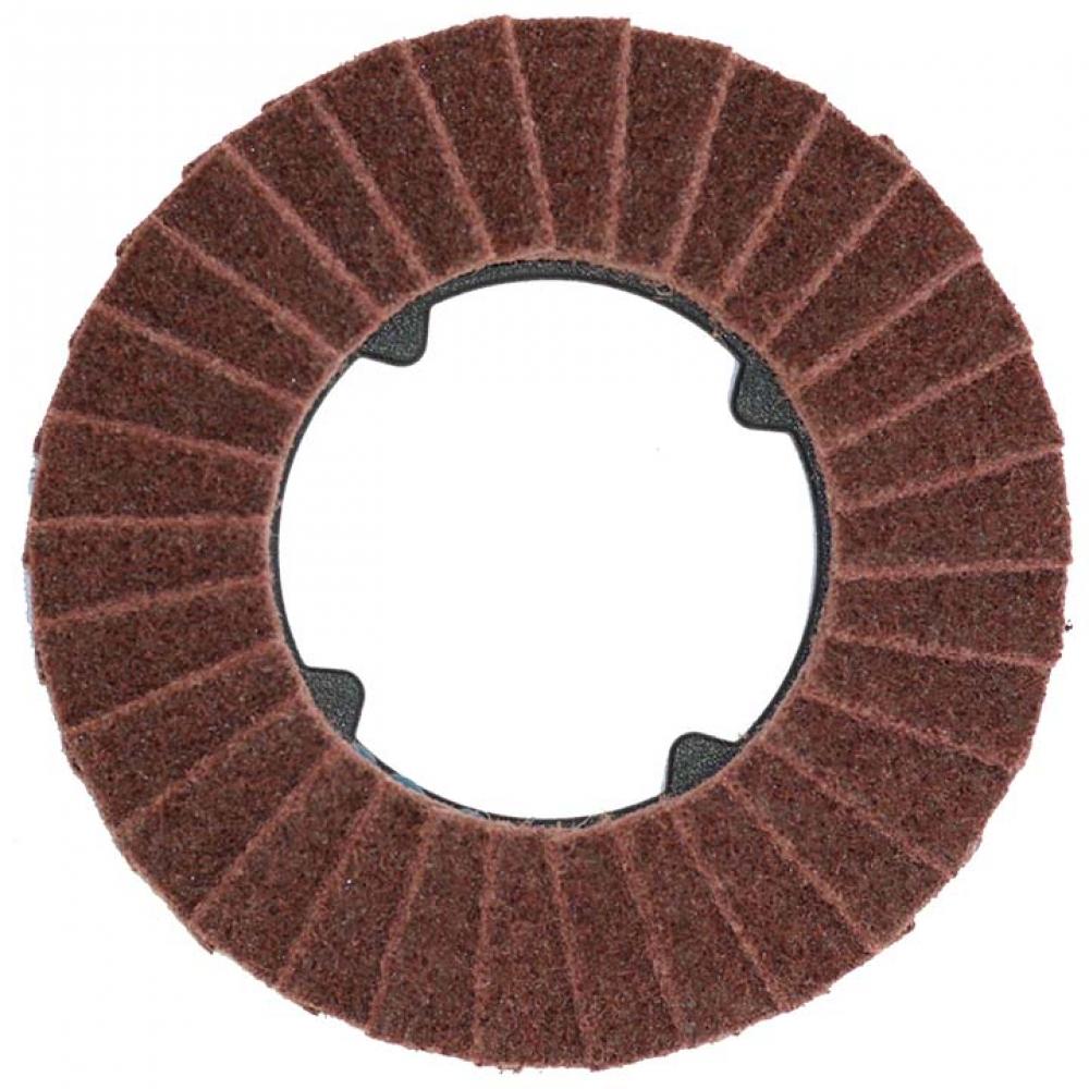 CMT 800 non-woven mop disc, 5 Inch very fine aluminium oxide convex
