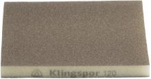 Klingspor Inc 125282 - SW 501 abrasive sponge, Aluminium Oxide grain 220 4 x 5 x 1/2 Inch