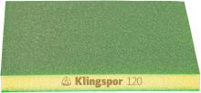 Klingspor Inc 353264 - SW 501 TR abrasive sponge, Aluminium Oxide grain 120 4 x 5 x 1/2 Inch