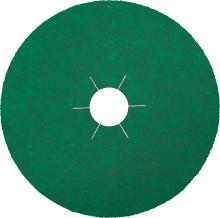 Klingspor Inc 324238 - FS 966 fibre discs multibond ceramic, 7 x 7/8 Inch grain 120 star shaped hole