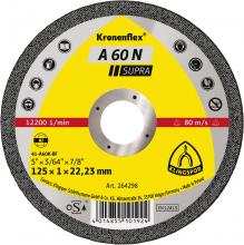 Klingspor Inc 264298 - A 60 N cutting-off wheels, 5 x 3/64 x 7/8 Inch flat