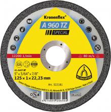 Klingspor Inc 325291 - A 960 TZ cutting-off wheels, 5 x 3/64 x 7/8 Inch depressed centre