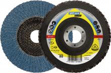 Klingspor Inc 330008 - SMT 644 abrasive mop discs, 5 x 7/8 Inch grain 120 convex