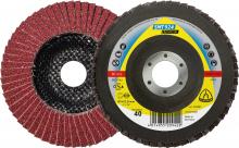 Klingspor Inc 322869 - SMT 924 abrasive mop discs ceramic, 5 x 7/8 Inch grain 80 convex