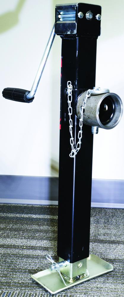 Tube Mount Side Wind Jack 7000lb, 15&#34; Lift