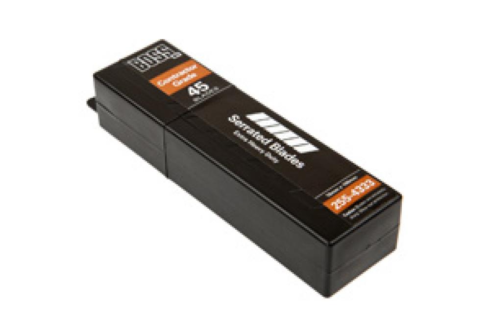 Serrated Blade Heavy Duty 45/pkg