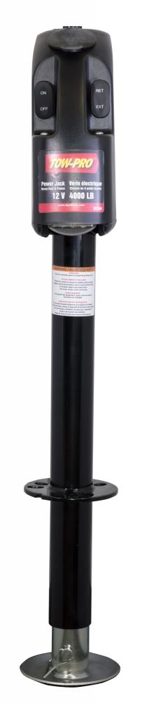 12V Power Jack - 4,000Lbs 17&#34;(screw)+8&#34;(Drop Leg) Travel
