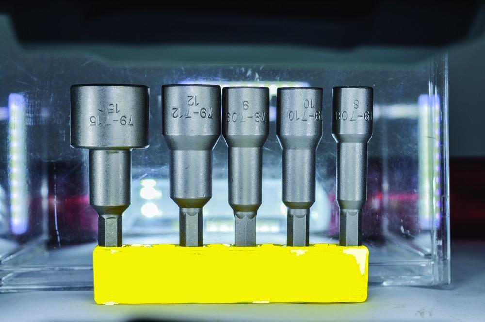Metric Magnetic Nut 5 Pack 708, 79, 710, 712, 715