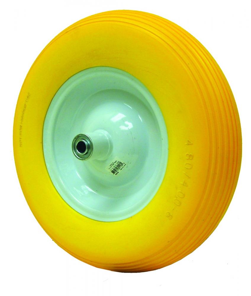 Flat Free Barrow Wheel 15&#34; - 4.80/4.00 R8