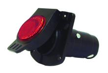Dynaline 27048 - 7-Way Socket, Plastic Housing - Vehicle Side