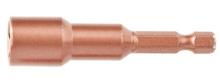 Dynaline 73213 - Deep Hole Nut Driver 7/16"x2.5 Brass. 5/Pkg