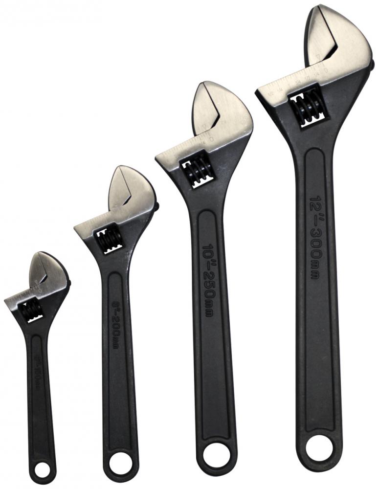 4 PC. ADJUSTABLE WRENCH SET