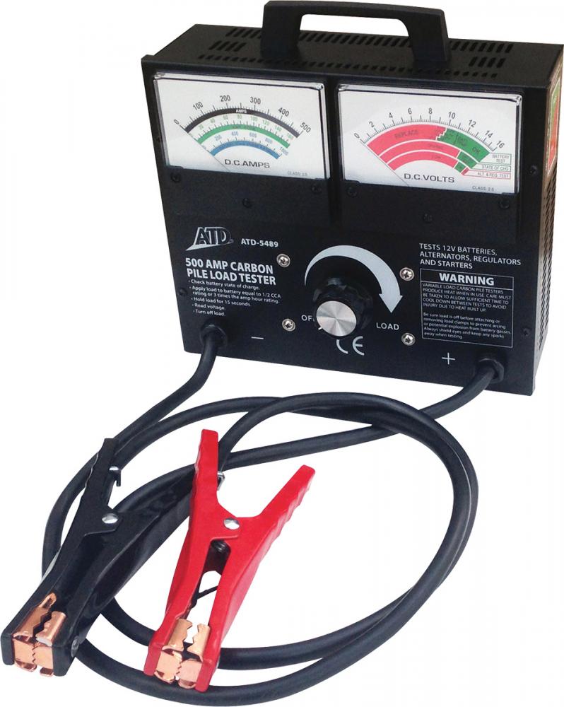 500 AMP VARIABLE LOAD CARBON PILE BATTERY TESTER