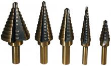 G2S ATD-9200 - 5PC SAE STEP DRILL BIT SET
