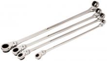 G2S ATD-PLT99667 - XL REVERSIBLE DOUBLE BOX RATCHETING WRENCH WITH FLEX HEAD, UNIVERSAL SPLINE, 17MM X 19MM