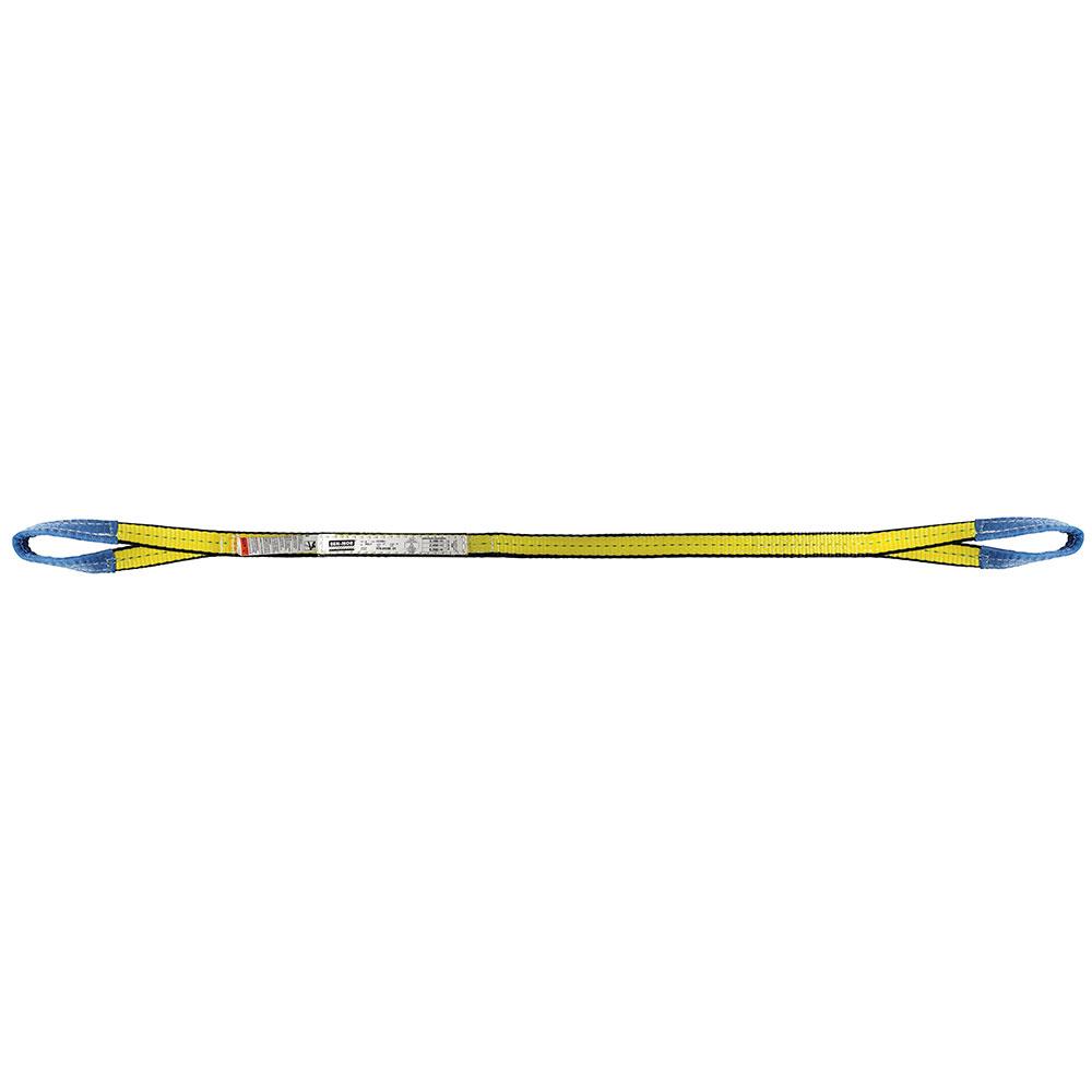 YELLOW POLYESTER SLING T3 1PL 1&#34;X3&#39; BLUE EYES