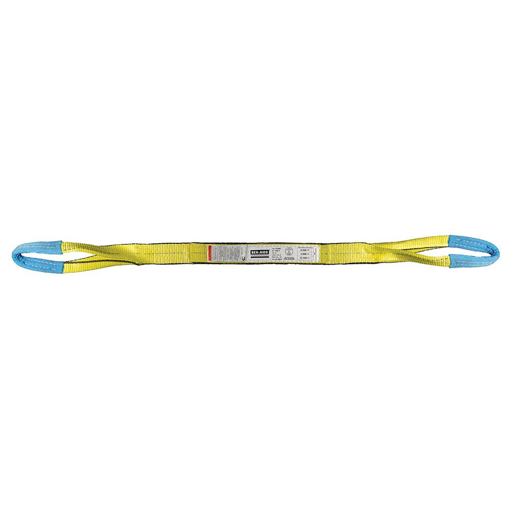 YELLOW POLYESTER SLING T3 2PL 2&#34;X4&#39; BLUE EYES