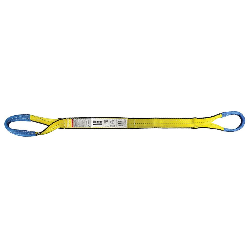 YELLOW POLYESTER SLING T3 2PL 4&#34;X12&#39; BLUE EYES