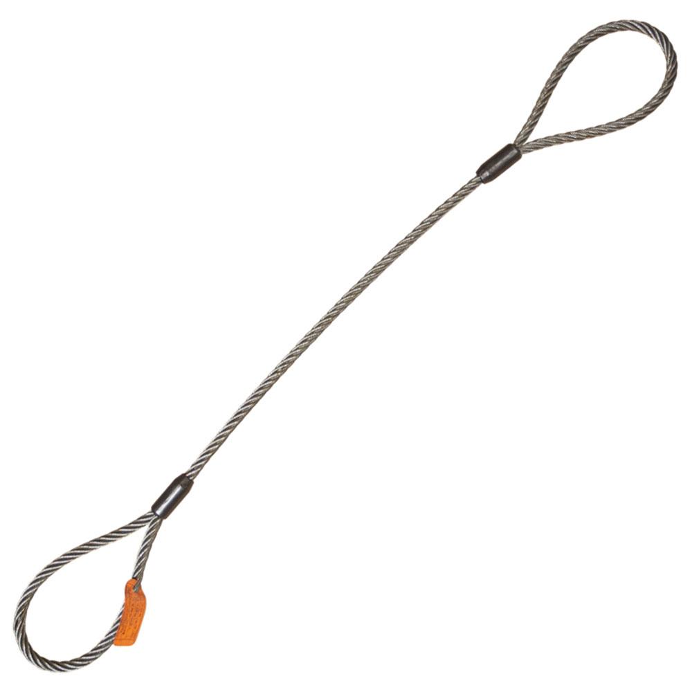 WIRE ROPE SLING EYE/EYE 5/8&#34; X 7&#39;11&#34;