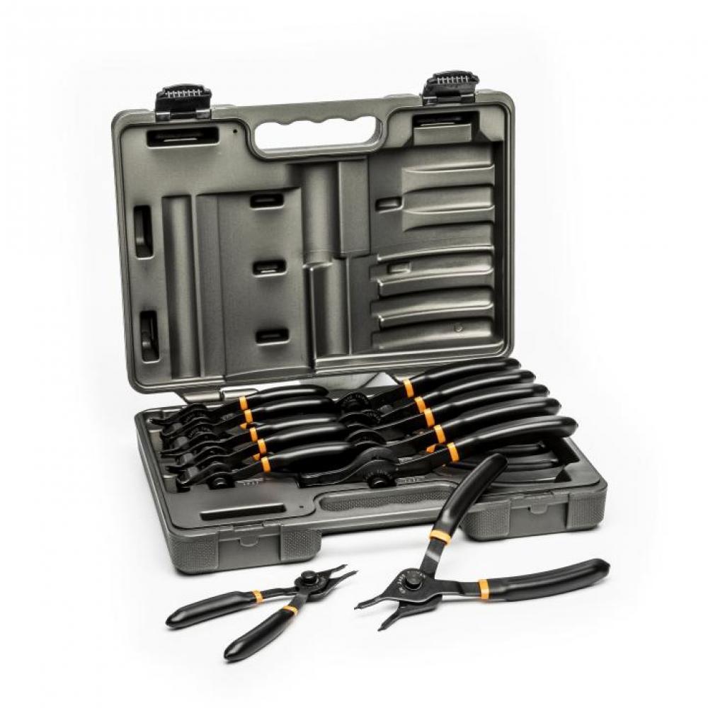 12 Pc. Fixed Tip Combination Snap Ring Plier Set
